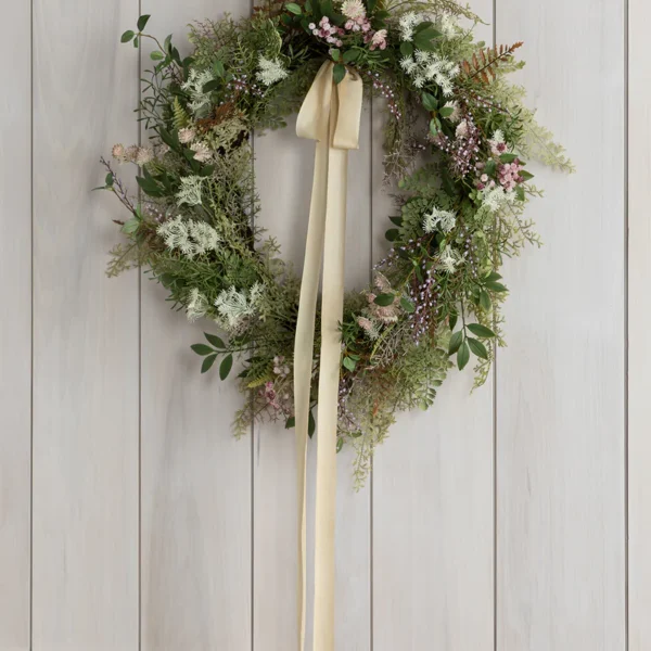 Faux Herbiflora Wreath