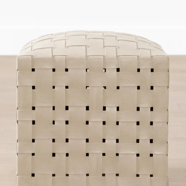 Ackley Leather Ottoman