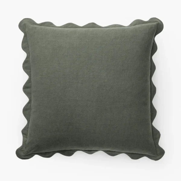 Loeffler Randall Colette Scallop Border Pillow Cover