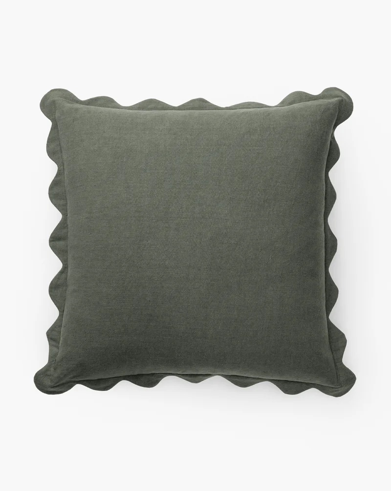 Loeffler Randall Colette Scallop Border Pillow Cover