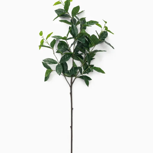 Faux Laurel Leaf Branch
