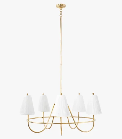 Georgiana Pleated Chandelier
