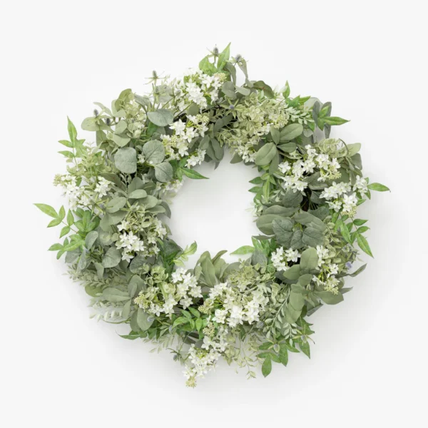 Orange Jasmine & Eucalyptus Wreath