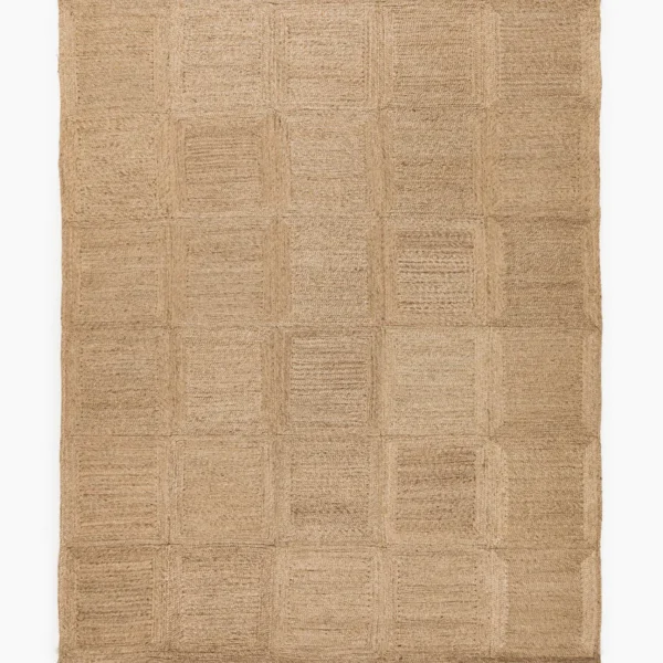 Pieced Handwoven Jute Rug