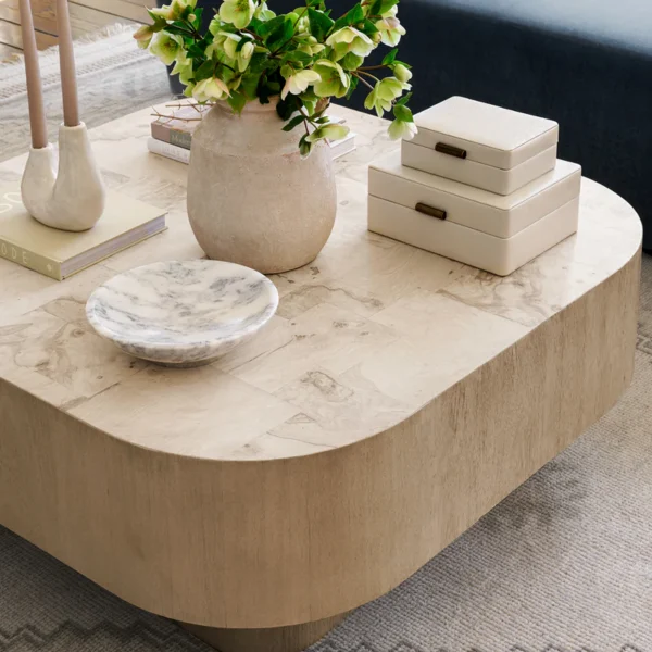 White Shagreen Box