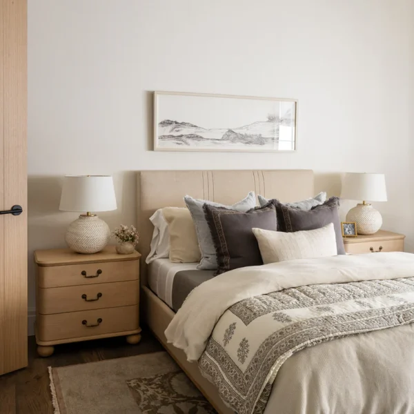Taylor Pleated Bed (Ready to Ship)