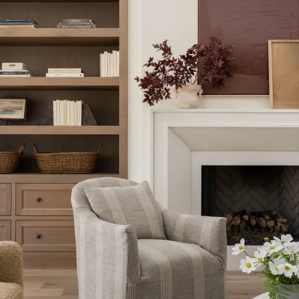 Trudeaux Slipcover Swivel Chair